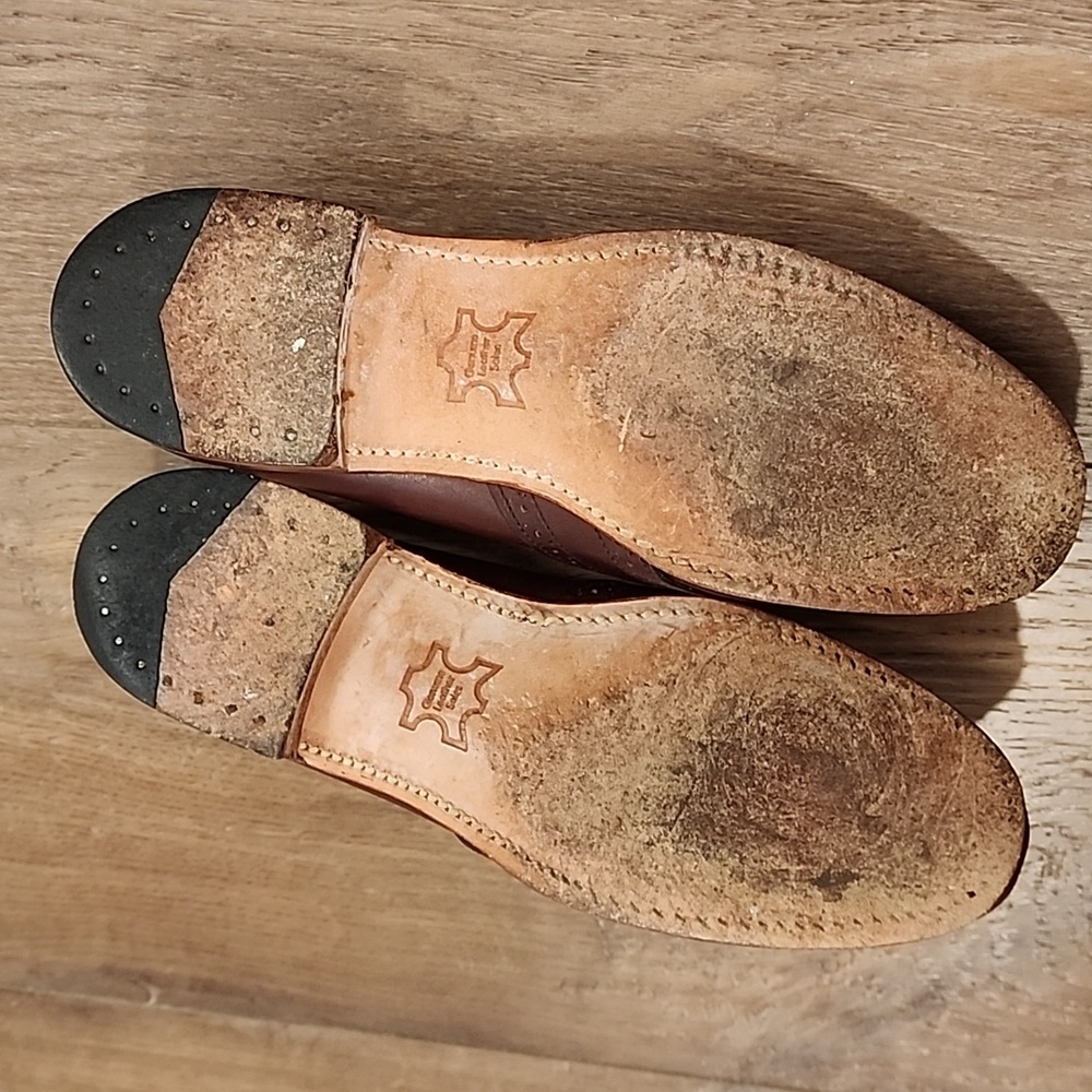 Vintage Christopher Daniels by Maine Classics Penny Loafers Hand Sewn size 7 (M) - Picture 10 of 13